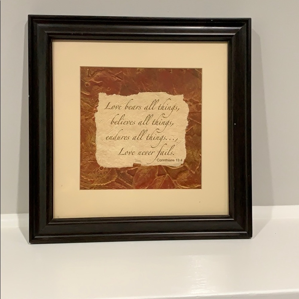 Quote Picture Frame